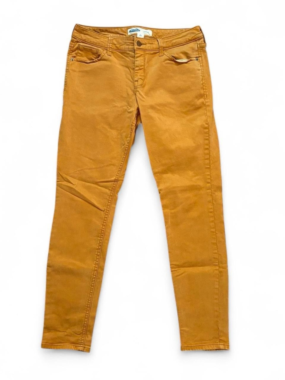 Women's Rockstar Super Skinny Jeans in Mustard, 8 petite